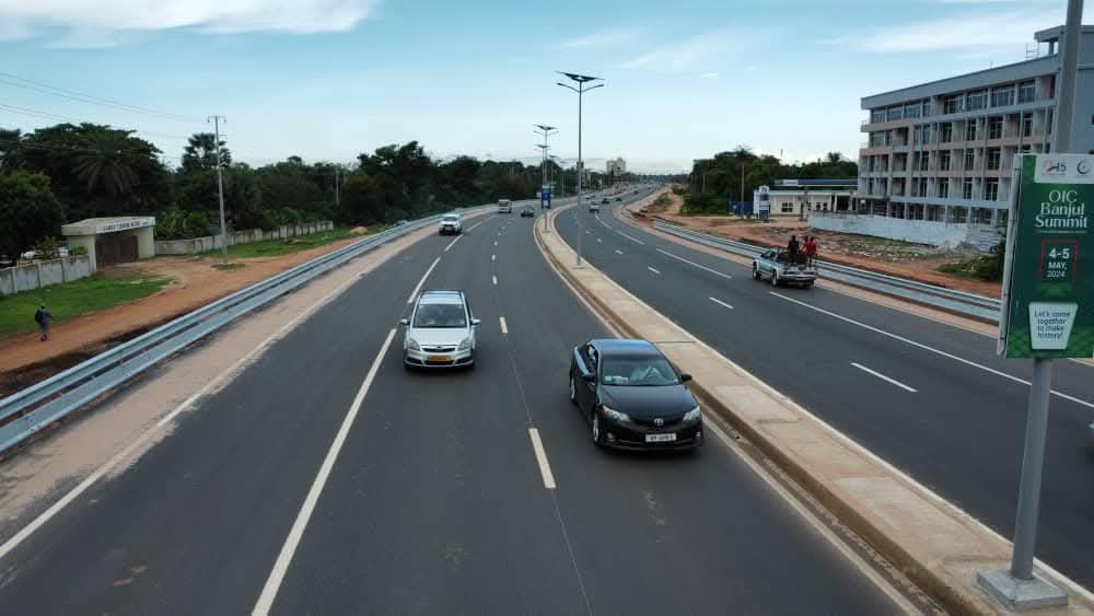 Road development in The Gambia, From the airport to Sting Corner