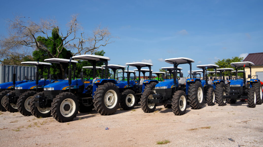 Tractors ready for delivery Tractor Distribution for Rural Economic Boost