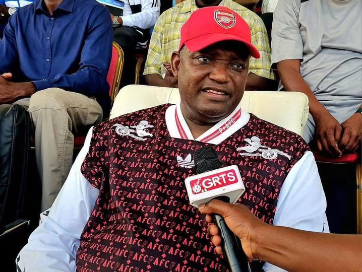 President Barrow joins Global celebrations as Arsenal clinch premier league title